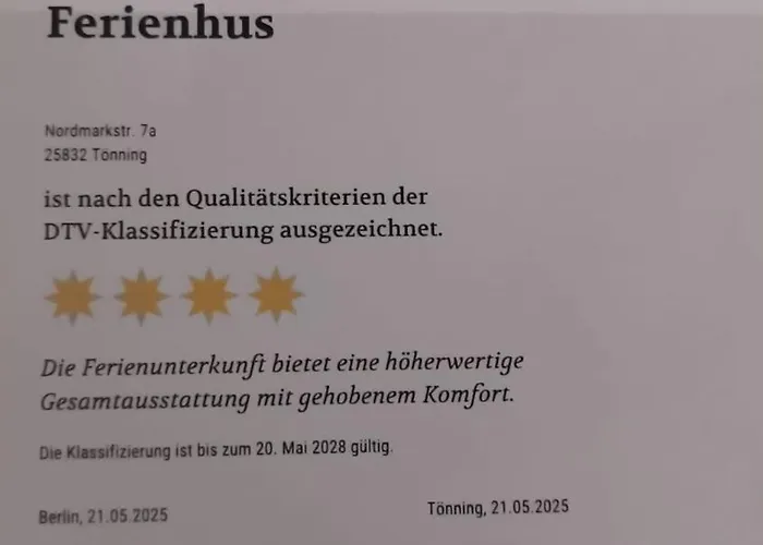 Ferienhus * Tönning